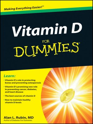 cover image of Vitamin D For Dummies
